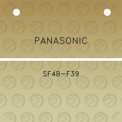 panasonic-sf4b-f39