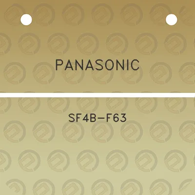 panasonic-sf4b-f63