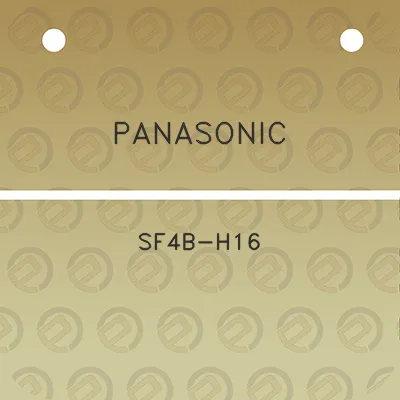 panasonic-sf4b-h16