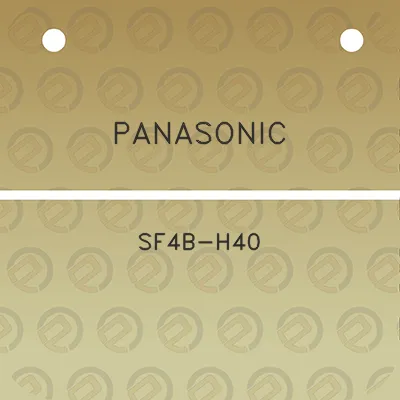 panasonic-sf4b-h40