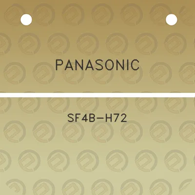 panasonic-sf4b-h72