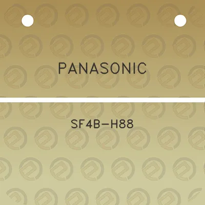 panasonic-sf4b-h88