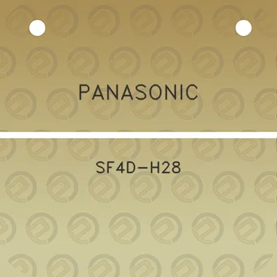 panasonic-sf4d-h28