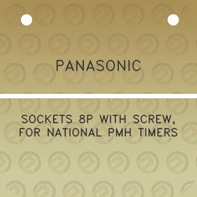 panasonic-sockets-8p-with-screw-for-national-pmh-timers