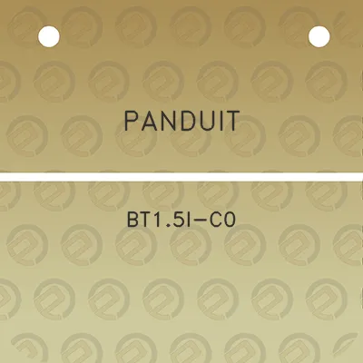 panduit-bt15i-c0