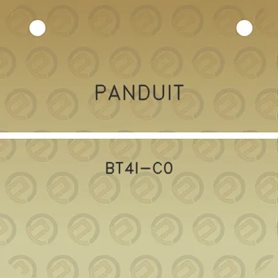 panduit-bt4i-c0