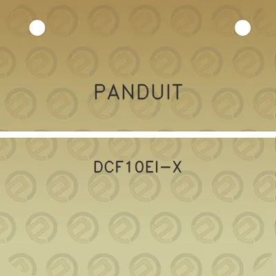 panduit-dcf10ei-x