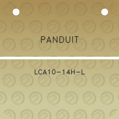 panduit-lca10-14h-l