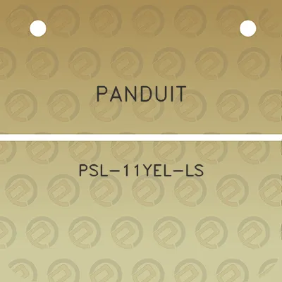 panduit-psl-11yel-ls