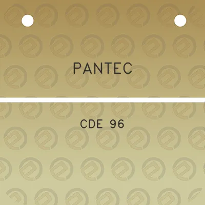 pantec-cde-96