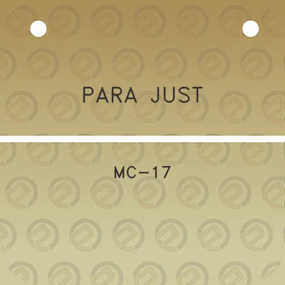 para-just-mc-17