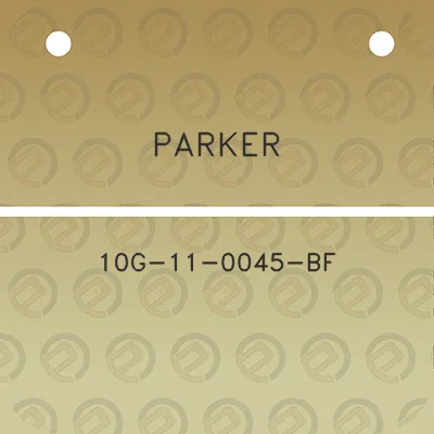 parker-10g-11-0045-bf