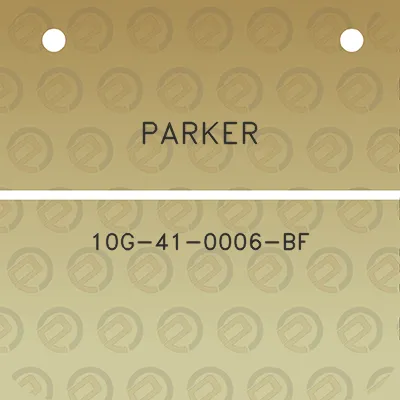 parker-10g-41-0006-bf