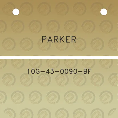 parker-10g-43-0090-bf