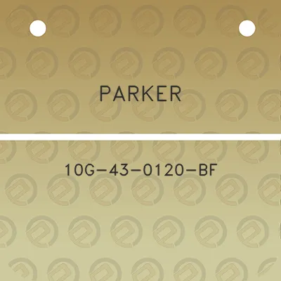 parker-10g-43-0120-bf