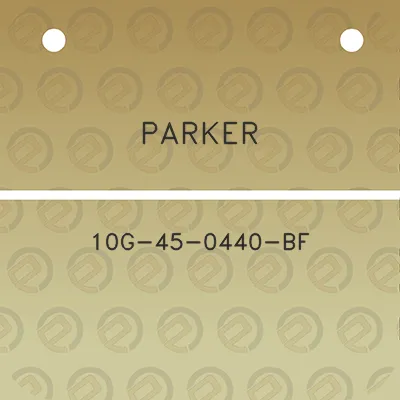 parker-10g-45-0440-bf