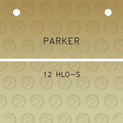 parker-12-hlo-s