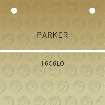 parker-16c6lo