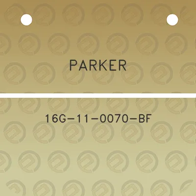 parker-16g-11-0070-bf