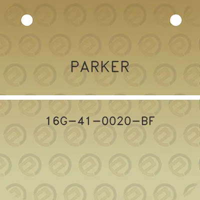 parker-16g-41-0020-bf