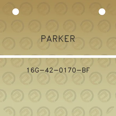 parker-16g-42-0170-bf