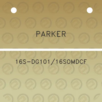 parker-16s-dg10116somdcf