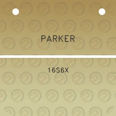 parker-16s6x