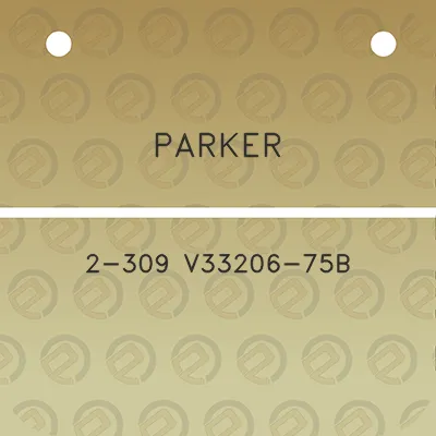 parker-2-309-v33206-75b