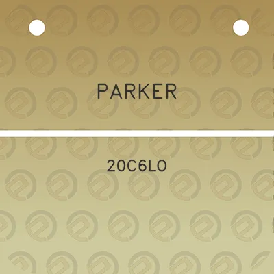 parker-20c6lo