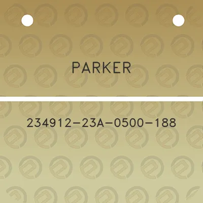 parker-234912-23a-0500-188