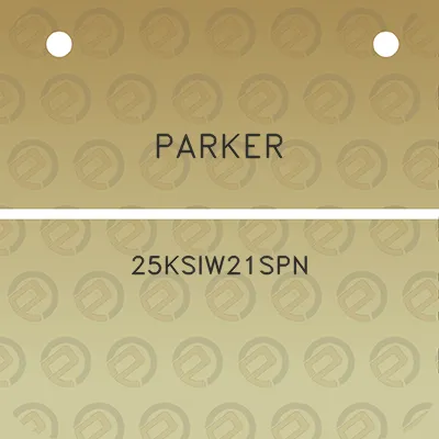 parker-25ksiw21spn