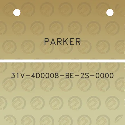 parker-31v-4d0008-be-2s-0000