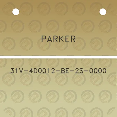 parker-31v-4d0012-be-2s-0000