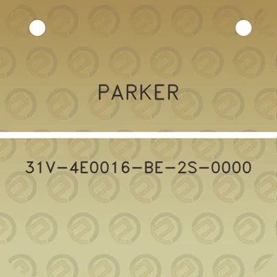 parker-31v-4e0016-be-2s-0000