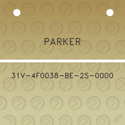 parker-31v-4f0038-be-2s-0000