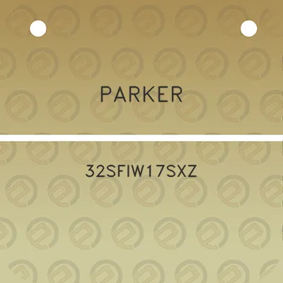 parker-32sfiw17sxz