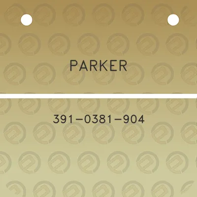 parker-391-0381-904