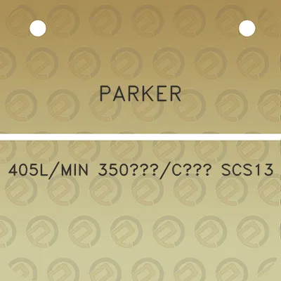 parker-405lmin-350kgcm2-scs13