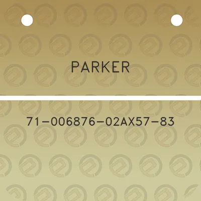 parker-71-006876-02ax57-83