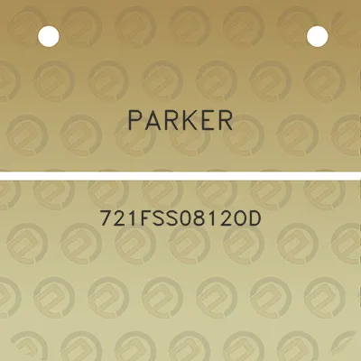 parker-721fss0812od