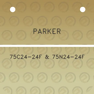 parker-75c24-24f-75n24-24f