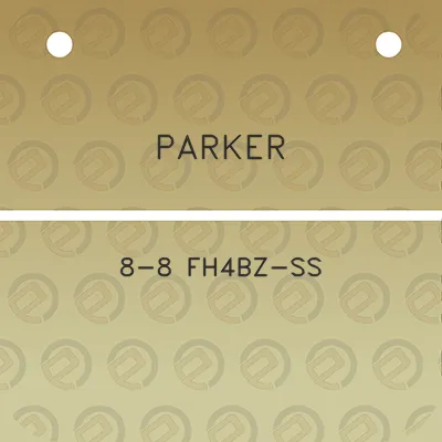 parker-8-8-fh4bz-ss