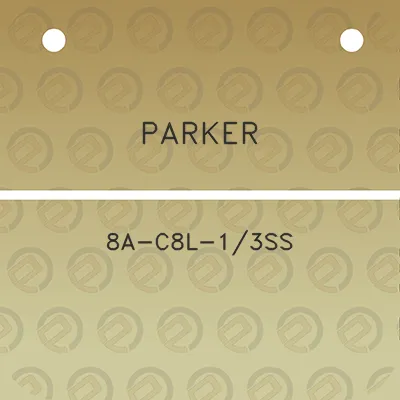 parker-8a-c8l-13ss