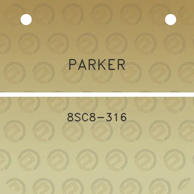 parker-8sc8-316