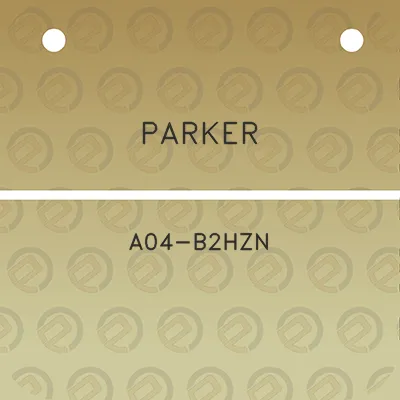 parker-a04-b2hzn