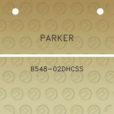 parker-b548-02dhcss