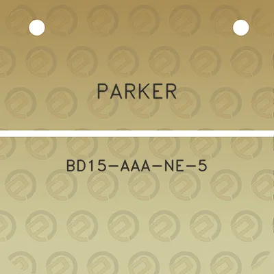 parker-bd15-aaa-ne-5