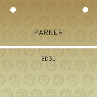 parker-bd30