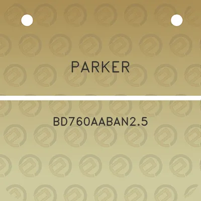 parker-bd760aaban25