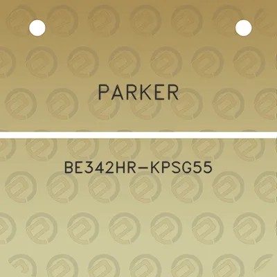 parker-be342hr-kpsg55